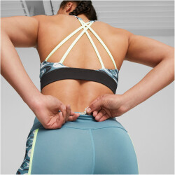 PUMA Retro Glam High-Waist 7/8-Leggings Damen 48 - bold blue XS