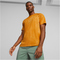 PUMA Studio Yogini Lite Print Yogashirt Herren 50 - amber/puma black S