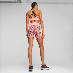 PUMA Retro Glam High-Waist Shorts Damen 62 - koral ice XS