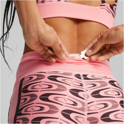 PUMA Retro Glam High-Waist Shorts Damen 62 - koral ice XS