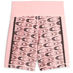 PUMA Retro Glam High-Waist Shorts Damen 62 - koral ice XS