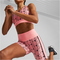 PUMA Retro Glam High-Waist Shorts Damen 62 - koral ice XS