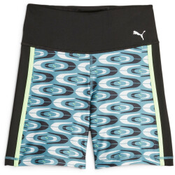 PUMA Retro Glam High-Waist Shorts Damen 48 - bold blue XS