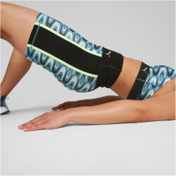 PUMA Retro Glam High-Waist Shorts Damen 48 - bold blue XS