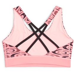 PUMA Retro Glam Strappy Mid Support Sport-BH Damen 62 -...
