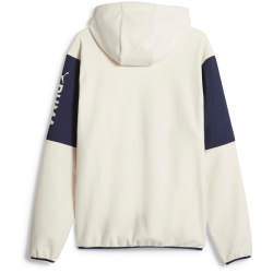 PUMA Fit Hybrid Trainingsjacke Herren 87 - alpine snow/puma navy M