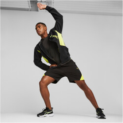 PUMA Fit Double Knit Trainingsjacke Herren 40 - PUMA black/yellow burst M