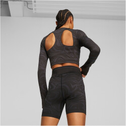 PUMA Formknit Seamless Trainingsshirt Damen 01 - puma black/strong gray XS