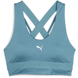 PUMA Strong Shine Mid Support Sport-BH Damen 48 - bold...