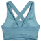 PUMA Strong Shine Mid Support Sport-BH Damen 48 - bold blue S