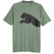 PUMA Train All Day Big Cat Trainingsshirt Herren 44 - eucalyptus/puma black S