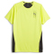 PUMA Fit Logo Graphic Trainingsshirt Herren 40 - yellow burst/puma black S