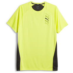 PUMA Fit Logo Graphic Trainingsshirt Herren 40 - yellow...
