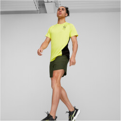 PUMA Fit Logo Graphic Trainingsshirt Herren 40 - yellow...