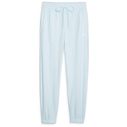 PUMA Fit Branded Fleece Trainingshose Damen 69 - icy blue XS