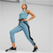 PUMA Fit Skimmer Trainings-Tanktop Damen 48 - bold blue/speed green XS