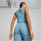 PUMA Fit Skimmer Trainings-Tanktop Damen 48 - bold blue/speed green XS