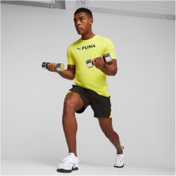 PUMA Fit Ultrabreathe Trainingsshirt Herren 40 - yellow burst S