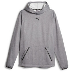 PUMA Fit Taped PWRFleece Hoodie Herren 15 - cool dark gray S