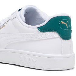 PUMA Smash 3.0 Leder-Sneaker 14 - PUMA white/malachite/PUMA gold 36