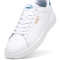 PUMA Smash 3.0 Leder-Sneaker 14 - PUMA white/malachite/PUMA gold 36
