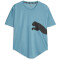 PUMA Train All Day Big Cat Trainingsshirt Damen 48 - bold blue XS