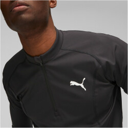 PUMA Train Slim 1/2-Zip langarm Trainingsshirt Herren 01...