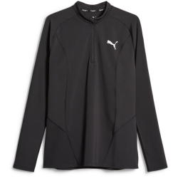 PUMA Train Slim 1/2-Zip langarm Trainingsshirt Herren 01...