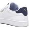 PUMA Smash 3.0 Leder-Sneaker 13 - PUMA white/PUMA navy/PUMA gold 38.5