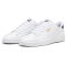 PUMA Smash 3.0 Leder-Sneaker 13 - PUMA white/PUMA navy/PUMA gold 42