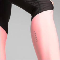 PUMA Run Key Item Ultraform High-Waist Fleece Lauftights Damen 56 - puma black/koral ice S