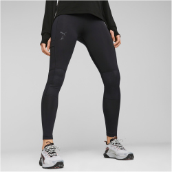 PUMA Seasons lange Trailrunning-Tights Damen 51 - puma black/puma black XS