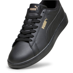 PUMA Smash 3.0 Leder-Sneaker 10 - PUMA black/PUMA gold/PUMA black 36