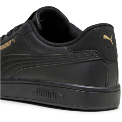 PUMA Smash 3.0 Leder-Sneaker 10 - PUMA black/PUMA gold/PUMA black 38.5
