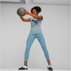 PUMA Train Favorite Heather Cat Trainingsshirt Damen 23 - bold blue XS
