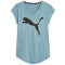 PUMA Train Favorite Heather Cat Trainingsshirt Damen 23 - bold blue XS