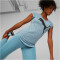 PUMA Train Favorite Heather Cat Trainingsshirt Damen 23 - bold blue XS