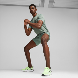 PUMA Train Favorite Heather Cat Trainingsshirt Herren 44 - eucalyptus heather XXL