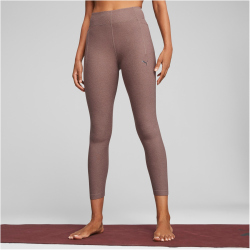 PUMA Studio Your Move Yogini Luxe 7/8 Training Leggings Damen 95 - dark clove heather S