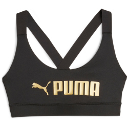 PUMA Mid Impact FIT Sport-BH Damen 56 - PUMA black/PUMA...