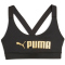 PUMA Mid Impact FIT Sport-BH Damen 56 - PUMA black/PUMA gold S