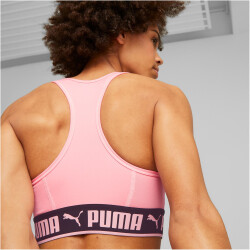 PUMA Strong Sport-BH Damen 62 - koral ice XS