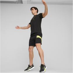 PUMA Performance Cat Trainingsshirt M 56 - puma black/yellow burst S
