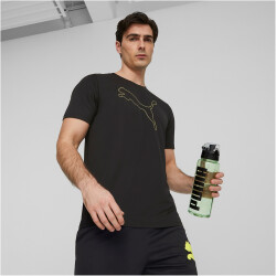 PUMA Performance Cat Trainingsshirt M 56 - puma black/yellow burst M