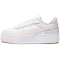 PUMA Carina Street Plateau Sneaker Damen 10 - PUMA white/frosty pink/alpine snow 38.5