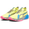 PUMA PWR XX Nitro Luxe LemLem Trainingsschuhe Damen 01 - yellow burst/racing blue/pink glimmer 36