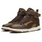 PUMA RBD Game Winterized Mid-Top Sneaker gefüttert 08 - chocolate chip/chocolate/puma gold 41