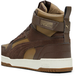 PUMA RBD Game Winterized Mid-Top Sneaker gefüttert 08 - chocolate chip/chocolate/puma gold 45