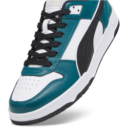 PUMA RBD Game Low-Top Sneaker 21 - PUMA white/PUMA black/malachite/PUMA gold 40