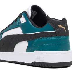 PUMA RBD Game Low-Top Sneaker 21 - PUMA white/PUMA black/malachite/PUMA gold 40